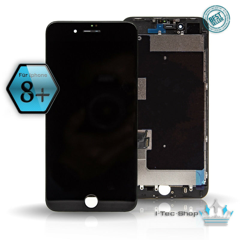 iPhone 8 Plus RETINA LCD Display (schwarz) — Copy/ OEM Qualität